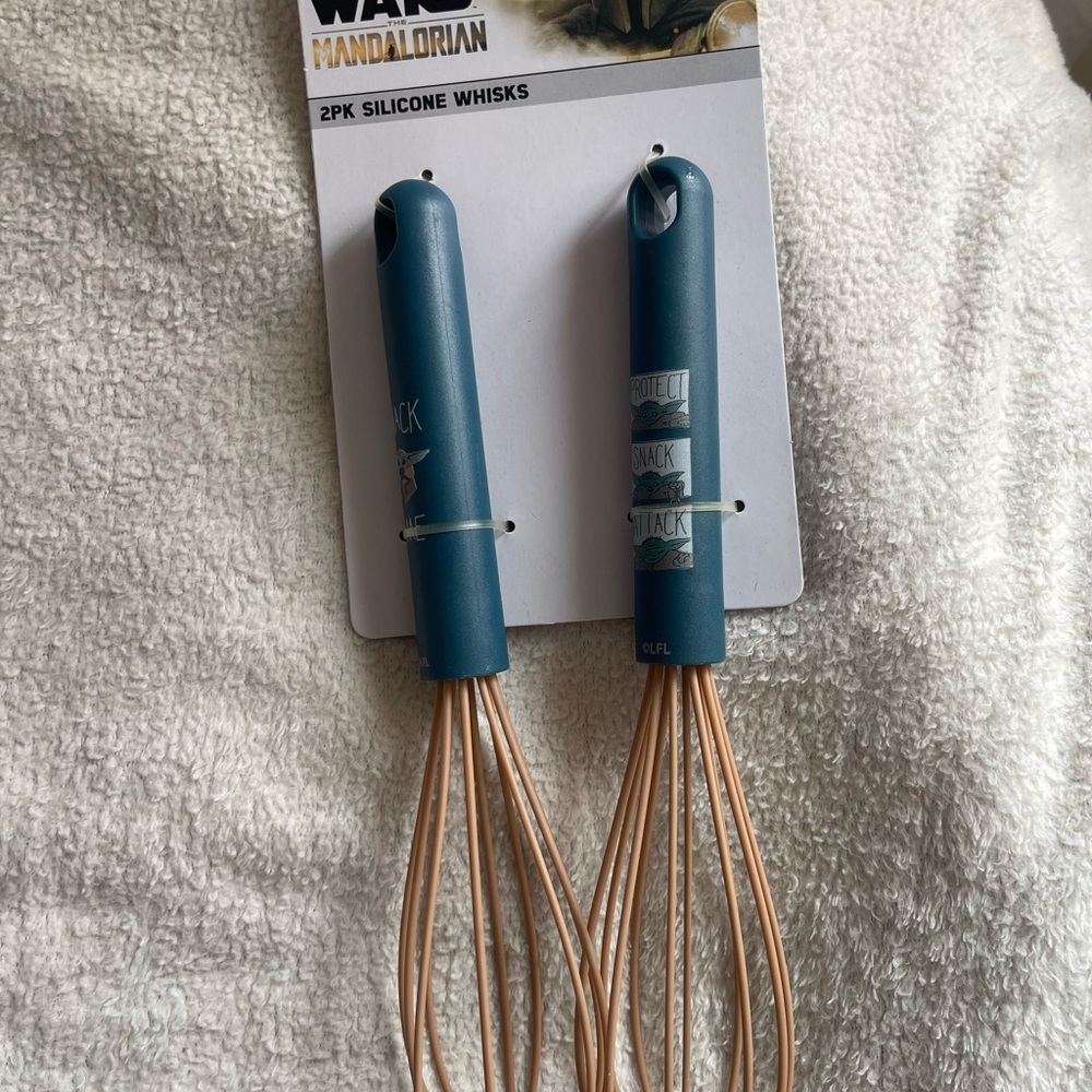 Star Wars Mandalorian Silicone Whisks